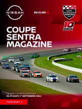 Pole-Position a le plaisir de vous offrir gratuitement les numéros spéciaux de Coupe Sentra Magazine. Réalisés par notre équipe de journalistes et photographes et édités par Nissan Canada après chacun des événements de la série. Dans cette édition, le cinquième événement de la saison 2024, le CTMP Labour Day Weekend Sprints au Canadian Tire Motorsport Park…